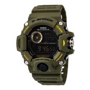 G-Shock Rangeman Master Of G Series Stylish Watch - Green / One Size
