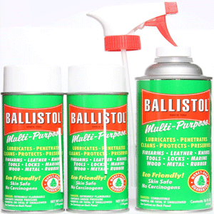 Ballistol Multi-Purpose Lubricant Cleaner Protectant Combo Pack #9
