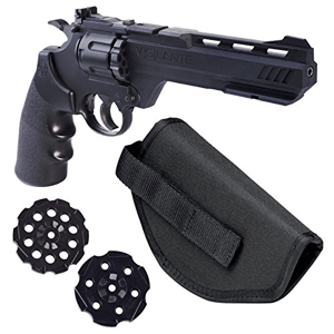 Crosman Vigilante 357 Co2 Air Pistol Kit with Holster and 3-Pack of Magazines