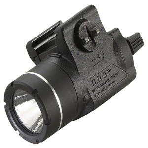 Streamlight 69220 TLR-3 Weapon Mounted Tactical Light with Rail Locating Keys