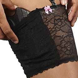 Bulldog Cases Concealed Lace Thigh Holster