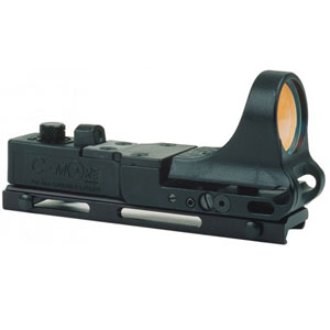C-MORE Systems Railway Red Dot Sight with Click Switch